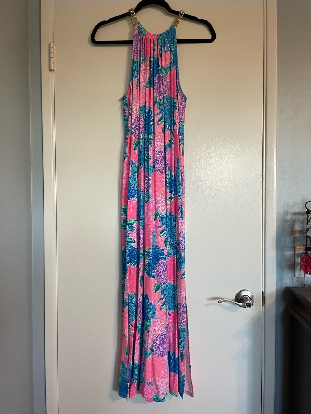 Lilly Pulitzer Halter Maxi Dress
